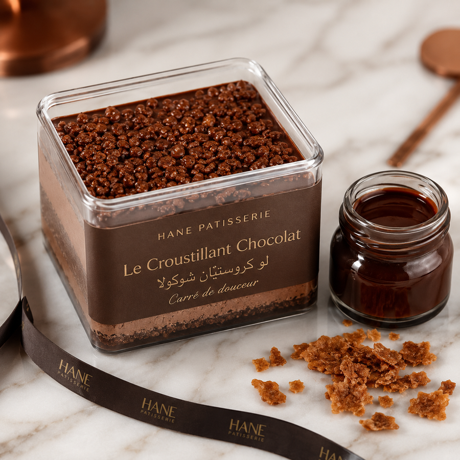 Le Croustillant Chocolat dessert tray